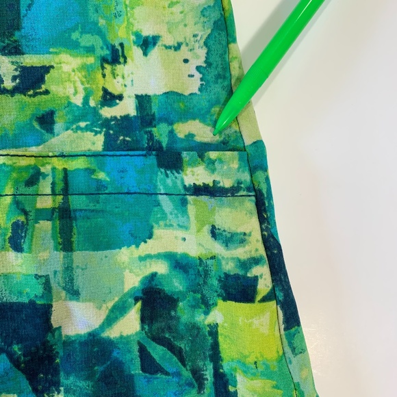 Carhartt Force Women Scrub Top Abstract Nursing M - Picture 5 of 10